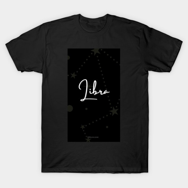 Black libra T-Shirt by OG UnK